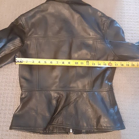 Rudsak Genuine Leather Black Jacket. S/M- Excellent Condition - Picture 11 of 12